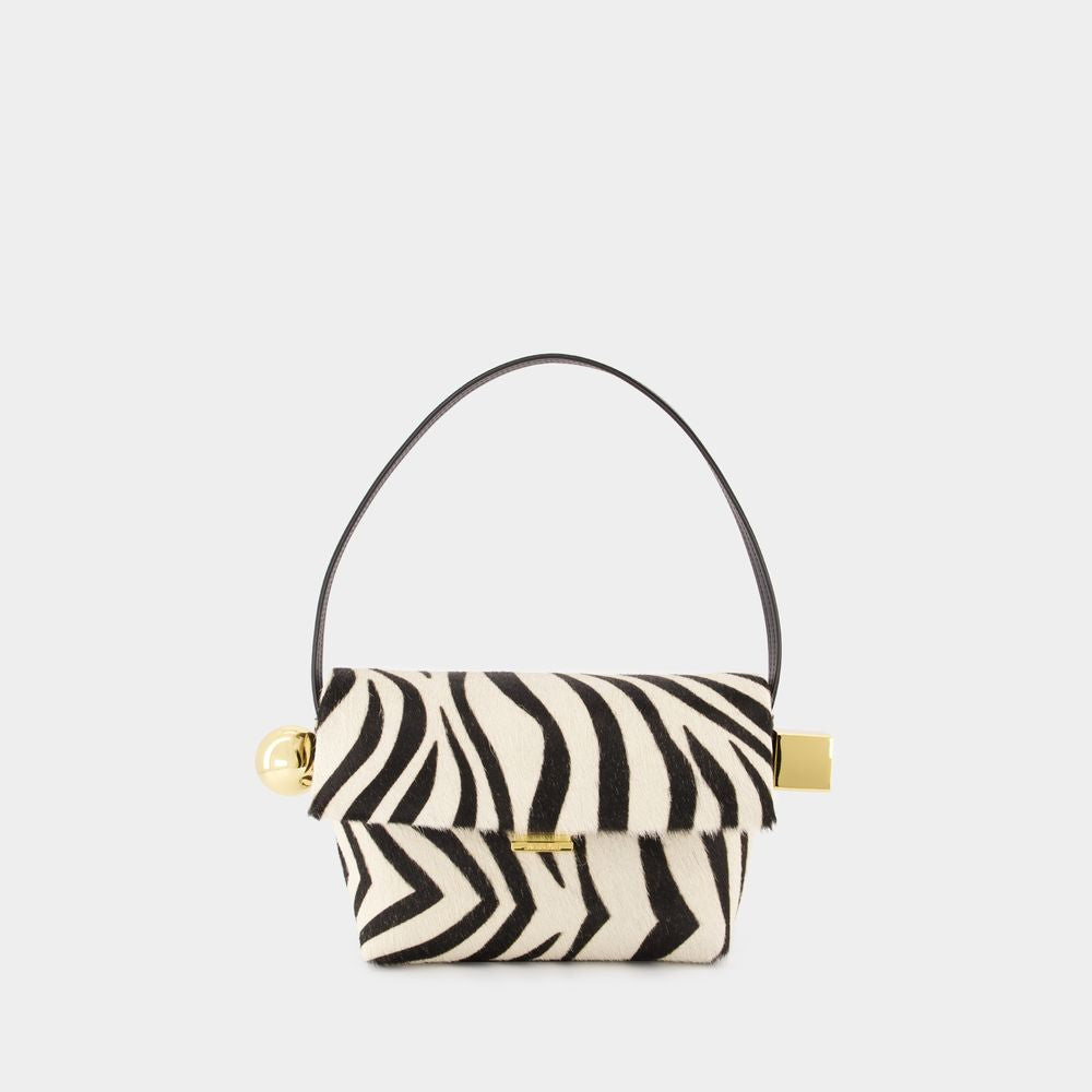 JACQUEMUS Mini Round Pouch Handbag