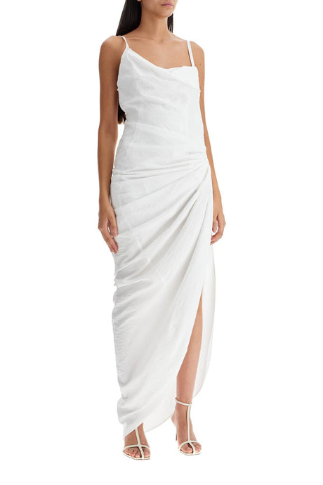 JACQUEMUS Elegant Asymmetrical Long Dress