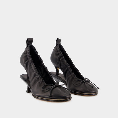 JACQUEMUS Elegant Dual-Strap Mini Pumps