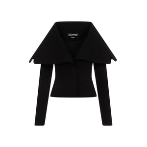 JACQUEMUS Chic Cotton Blend Vest Jacket