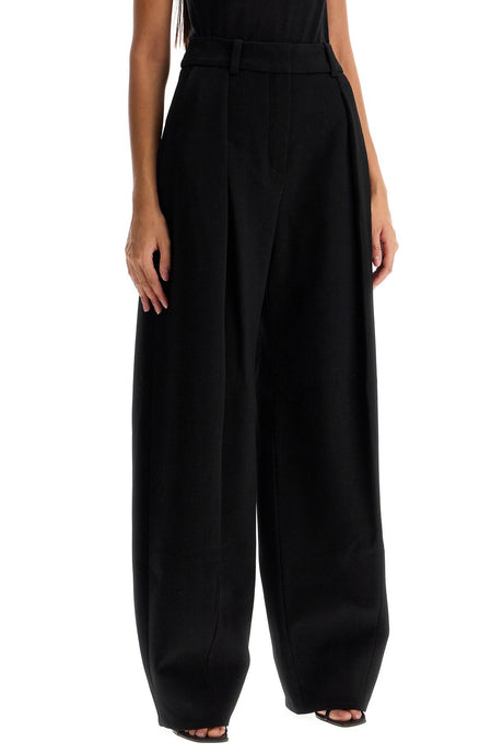 JACQUEMUS High-Waisted Curved Cut Trousers - Women's Size 36