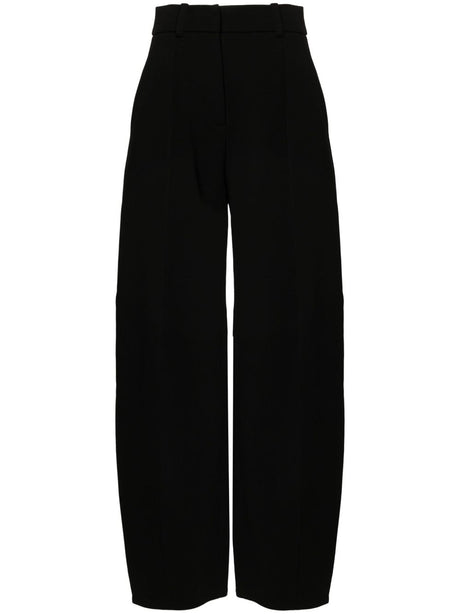 JACQUEMUS Wide Leg Pants with Concealed Front Fastening for Women