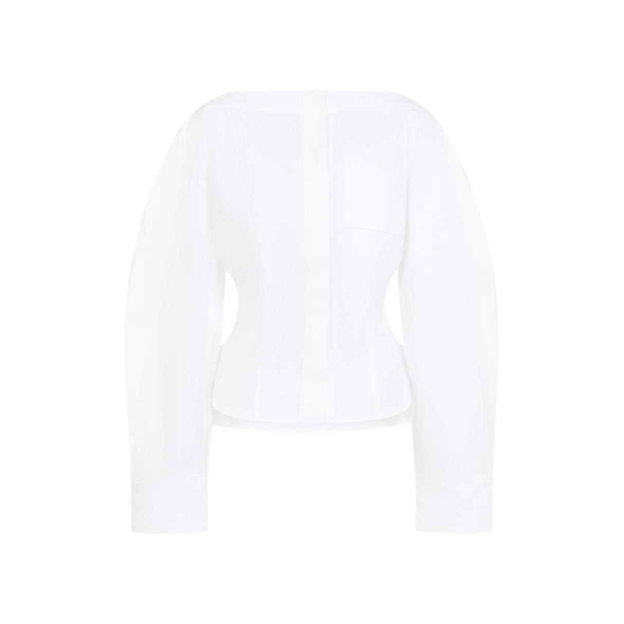 JACQUEMUS Elegant White Cotton Shirt