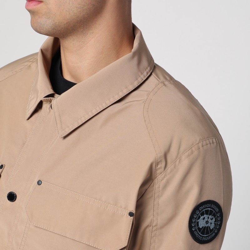 CANADA GOOSE Desert Sand Shirt Jacket for Men