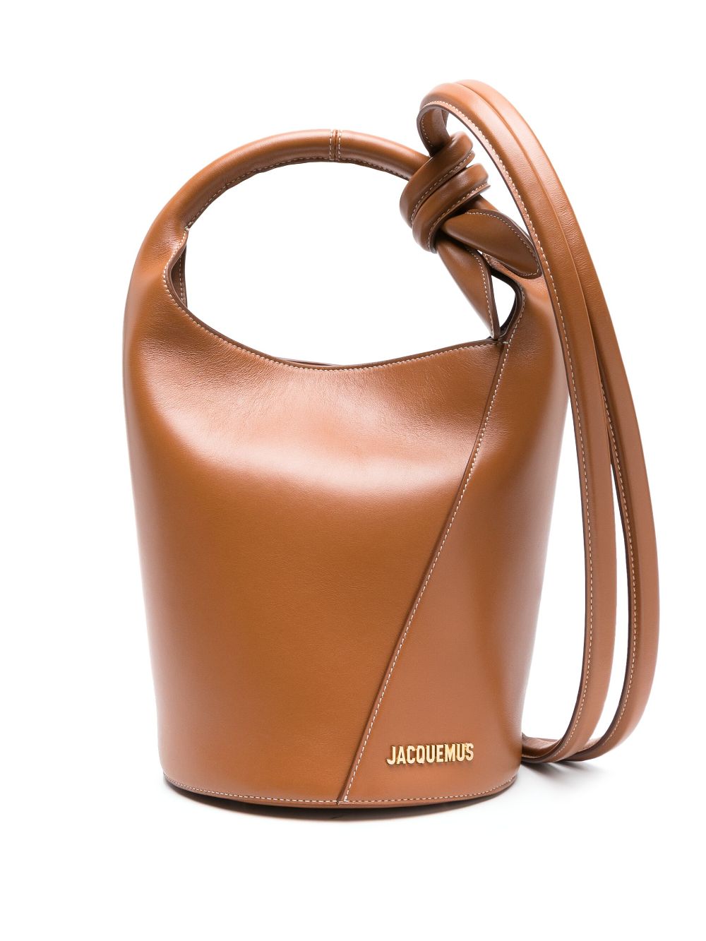 JACQUEMUS 24SS Light Brown Shoulder Bag for Women