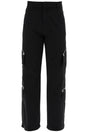 JACQUEMUS 2024 Men's Black Denim Straight Pants for Effortless Style