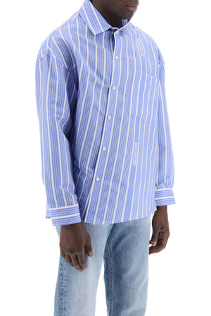 JACQUEMUS The Checkered Silk Blend Shirt