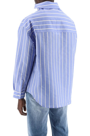 JACQUEMUS The Checkered Silk Blend Shirt