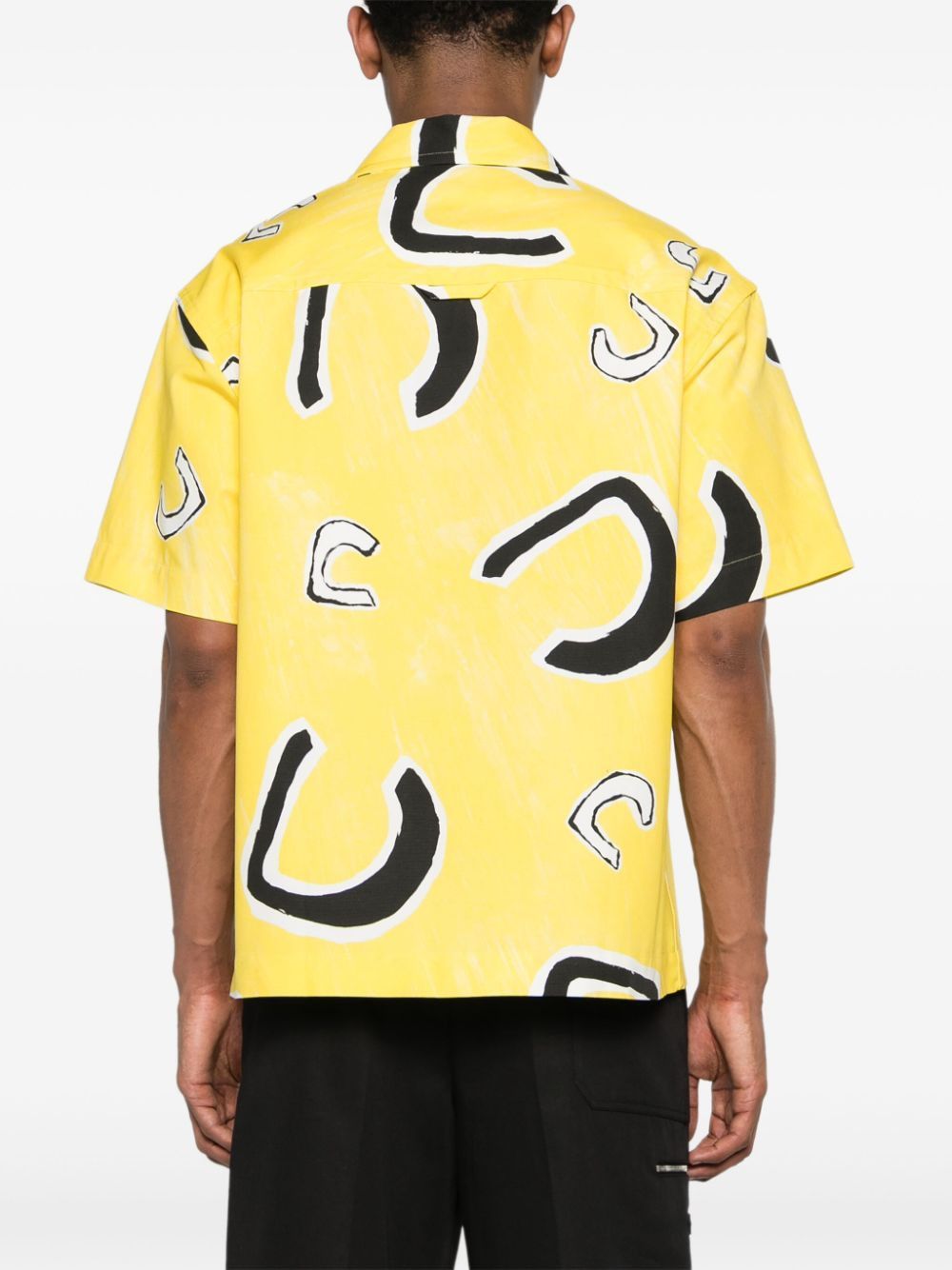 Men's Jacquemus Printed Cotton Bowling Shirt