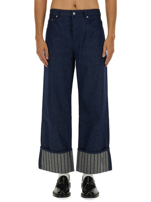 JACQUEMUS Oversized Wide Denim Jeans - Size 30