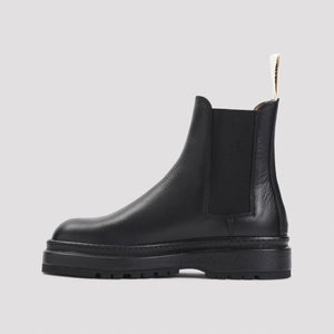 JACQUEMUS Chic Pavane Leather Boots for Men