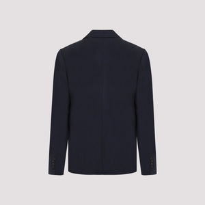 JACQUEMUS Contemporary Blue Veste Cabri Jacket