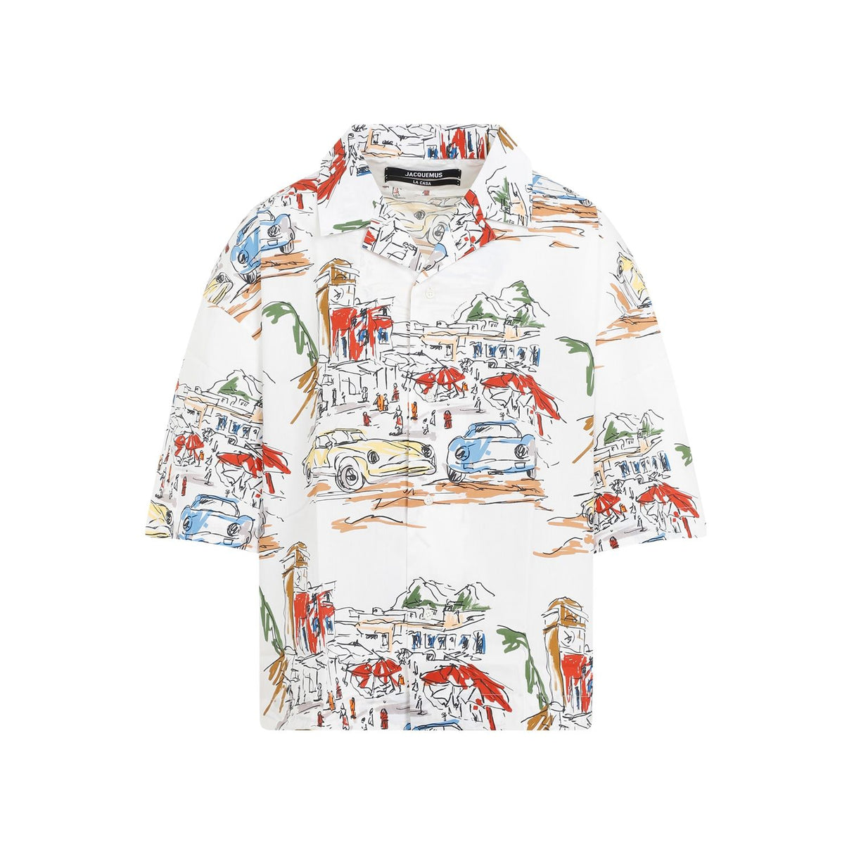 JACQUEMUS Multicolor Cotton Casual Shirt for Men