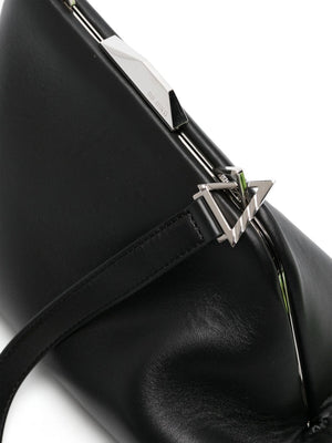 THE ATTICO Day Off Mini Leather Crossbody Bag