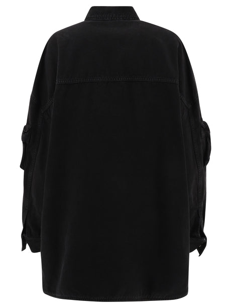 THE ATTICO Stylish Black Outer for Women - 24FW Collection