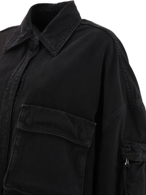 THE ATTICO Stylish Black Outer for Women - 24FW Collection