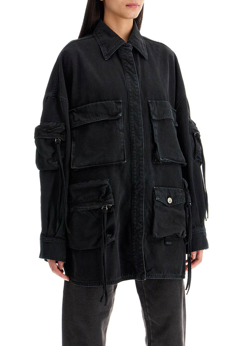 THE ATTICO Urban Cargo Maxi Overshirt