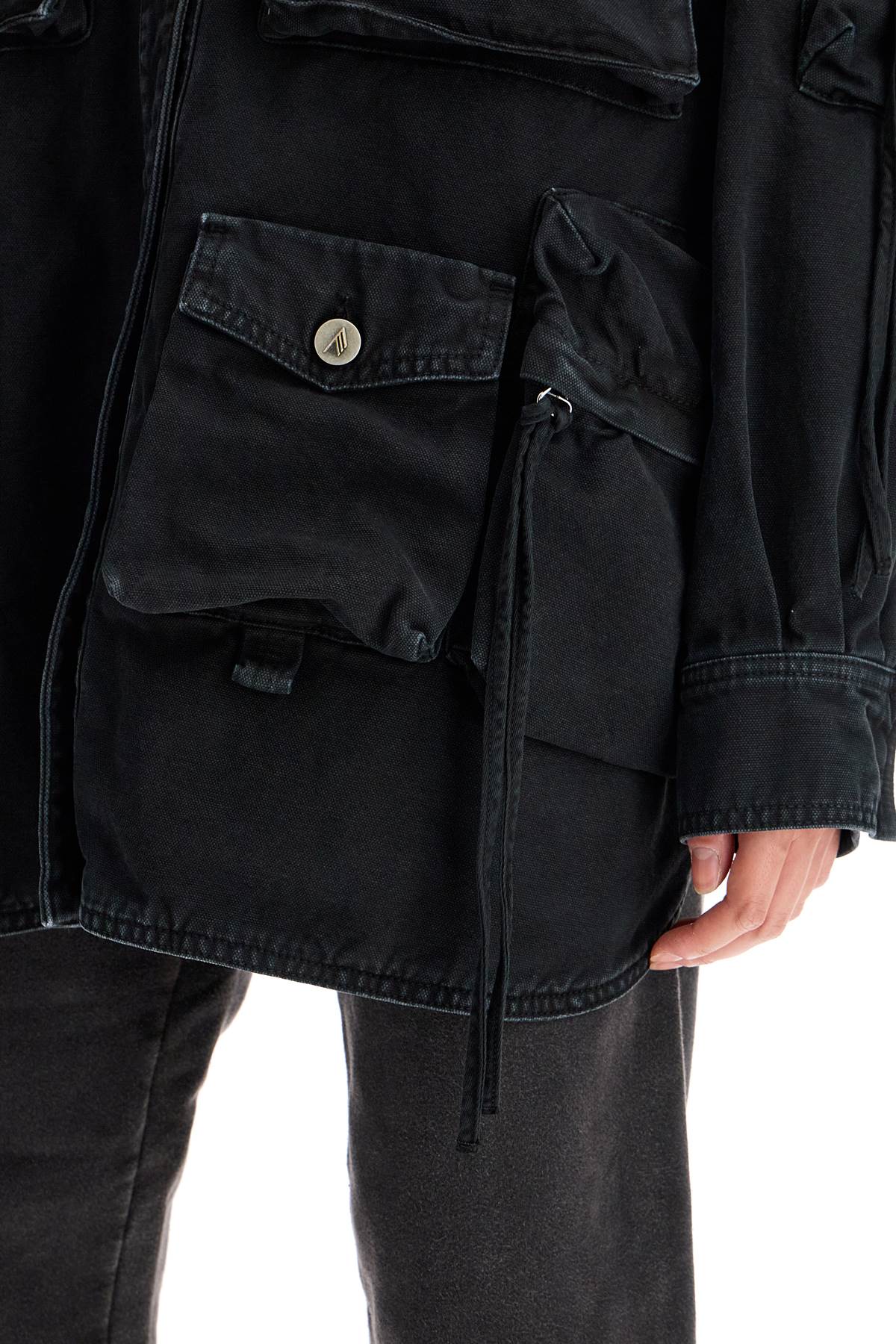 THE ATTICO Urban Cargo Maxi Overshirt