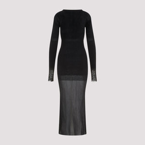 THE ATTICO Elegant Midi Evening Dress