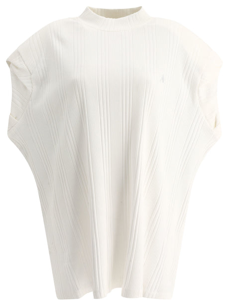 THE ATTICO White Tunic Top for Women - Stylish and Trendy