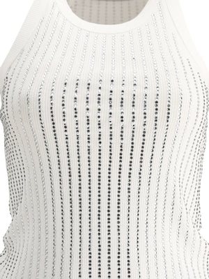 THE ATTICO White 24FW Tunic Tops for Women