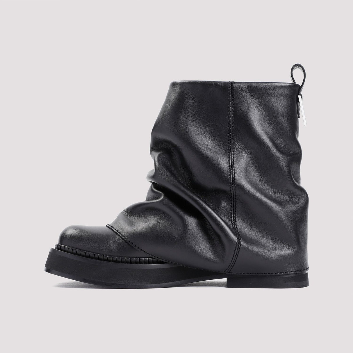 THE ATTICO Sleek Mini Robin Leather Boot