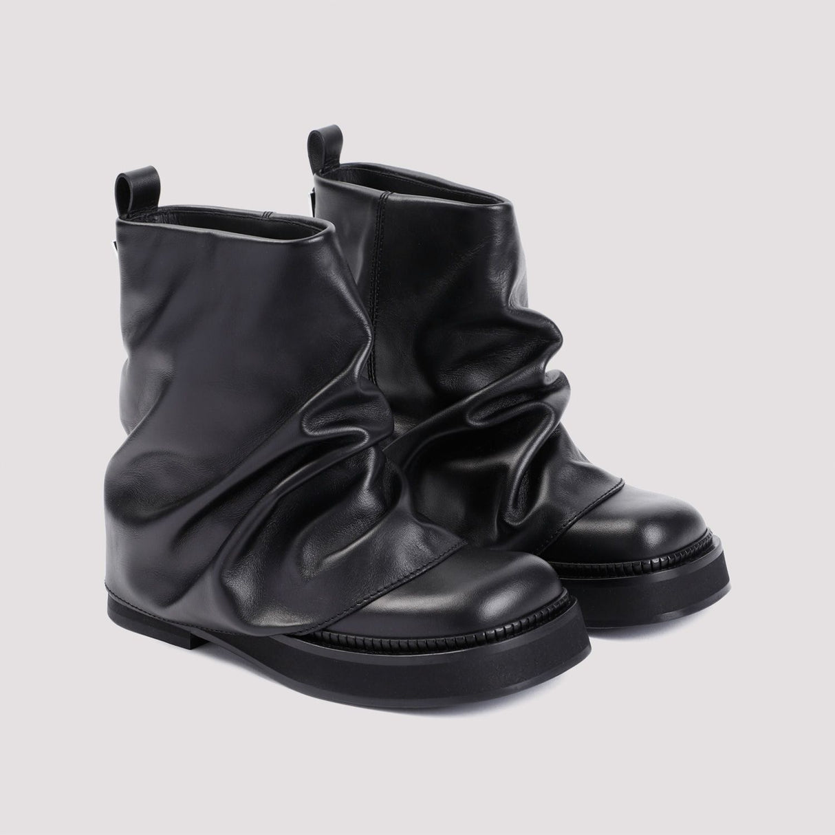 THE ATTICO Sleek Mini Robin Leather Boot