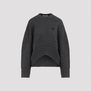 THE ATTICO Luxury Cashmere-Blend Wool Pullover