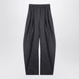 THE ATTICO Chic Wool-Blend Wide Leg Trousers