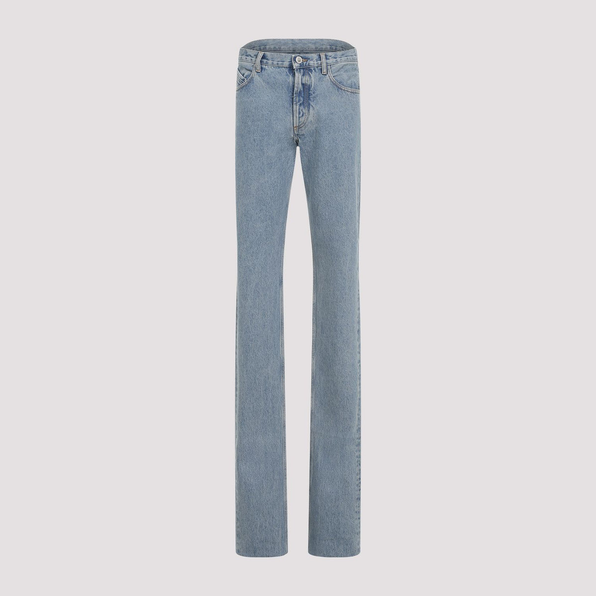 Quần Jeans Cotton Dành Cho Nữ Màu Xanh