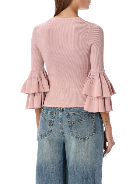 ZIMMERMANN Tiered Ruffle Top - Size 1