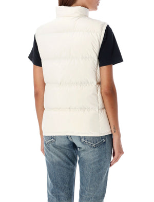 MONCLER Elegant High-Collar Puffer Vest