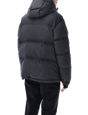 MONCLER GRENOBLE Men's Short Down Jacket with Detachable Hood