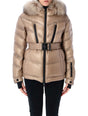 MONCLER GRENOBLE Women's Adjustable Down-Filled Ski Jacket with Detachable Hood - Size 1