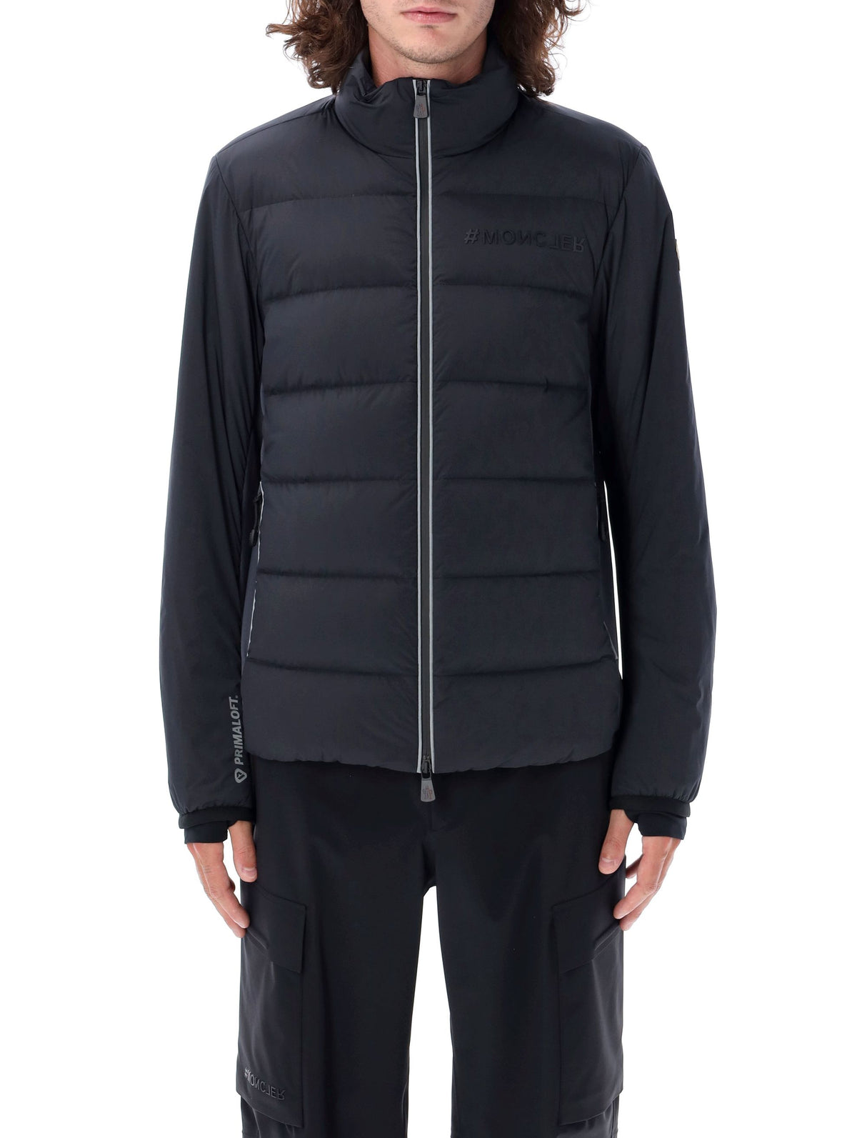 MONCLER GRENOBLE Navy Primaloft Insulated Mid Layer Jacket