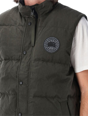 CANADA GOOSE Men's Crinkle Cotton Garson Vest - Size L