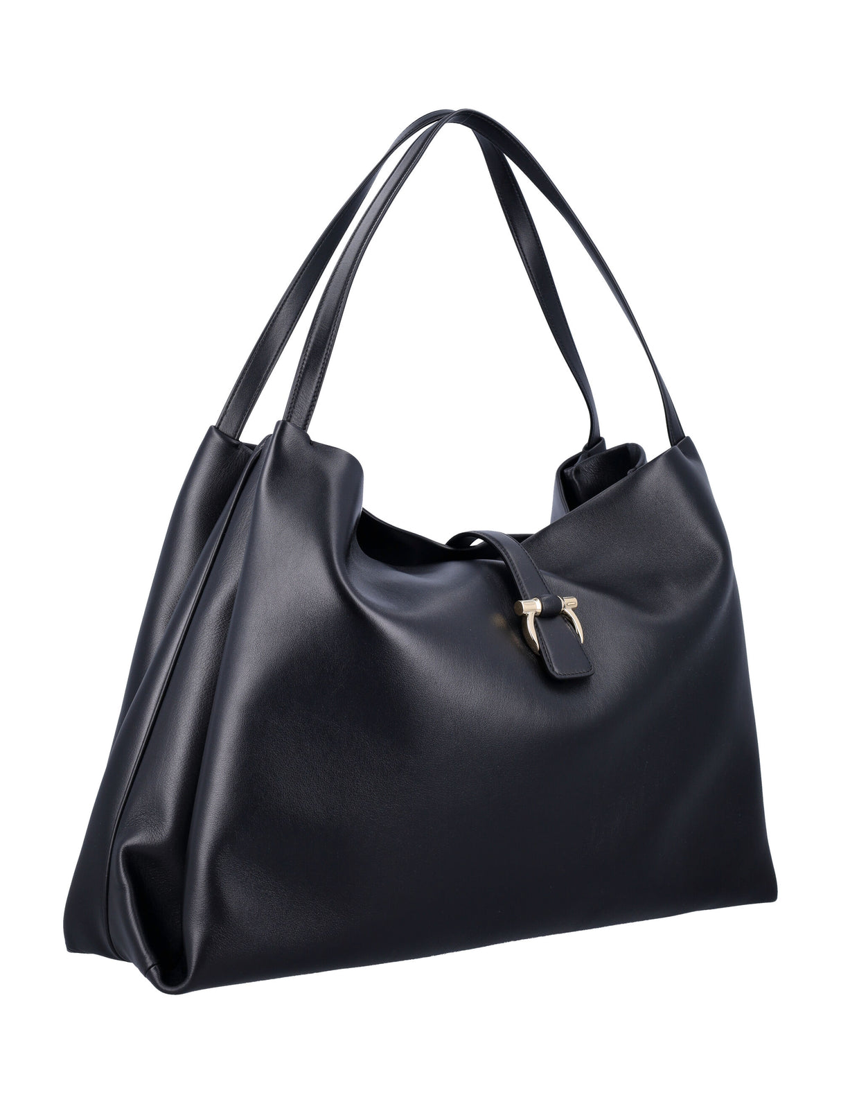 FERRAGAMO Elegant Leather Tote Handbag (L)