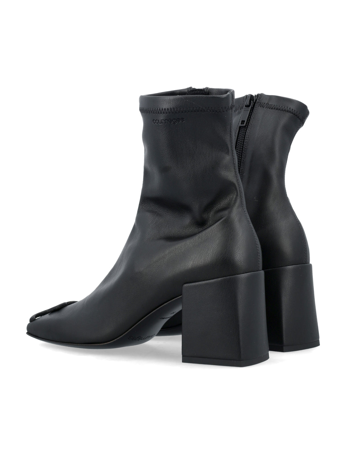 COURREGÈS RE-EDITION ANKLE BOOTS