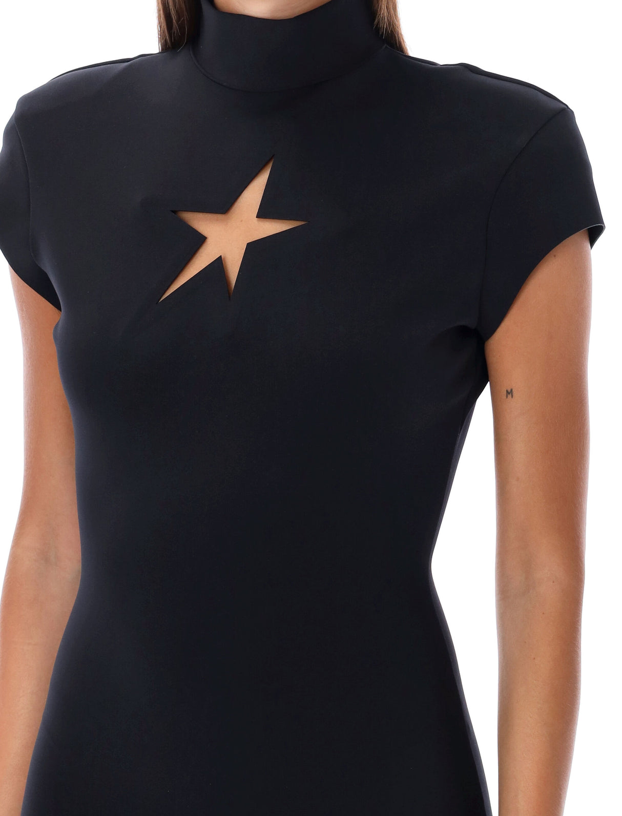 MUGLER Celestial Cutout Mini Dress