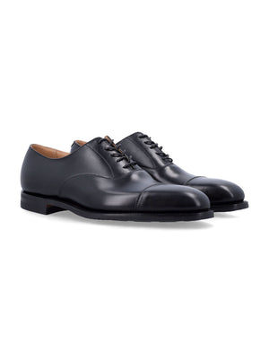 CROCKETT & JONES Elegant Leather Oxford Shoes for Men