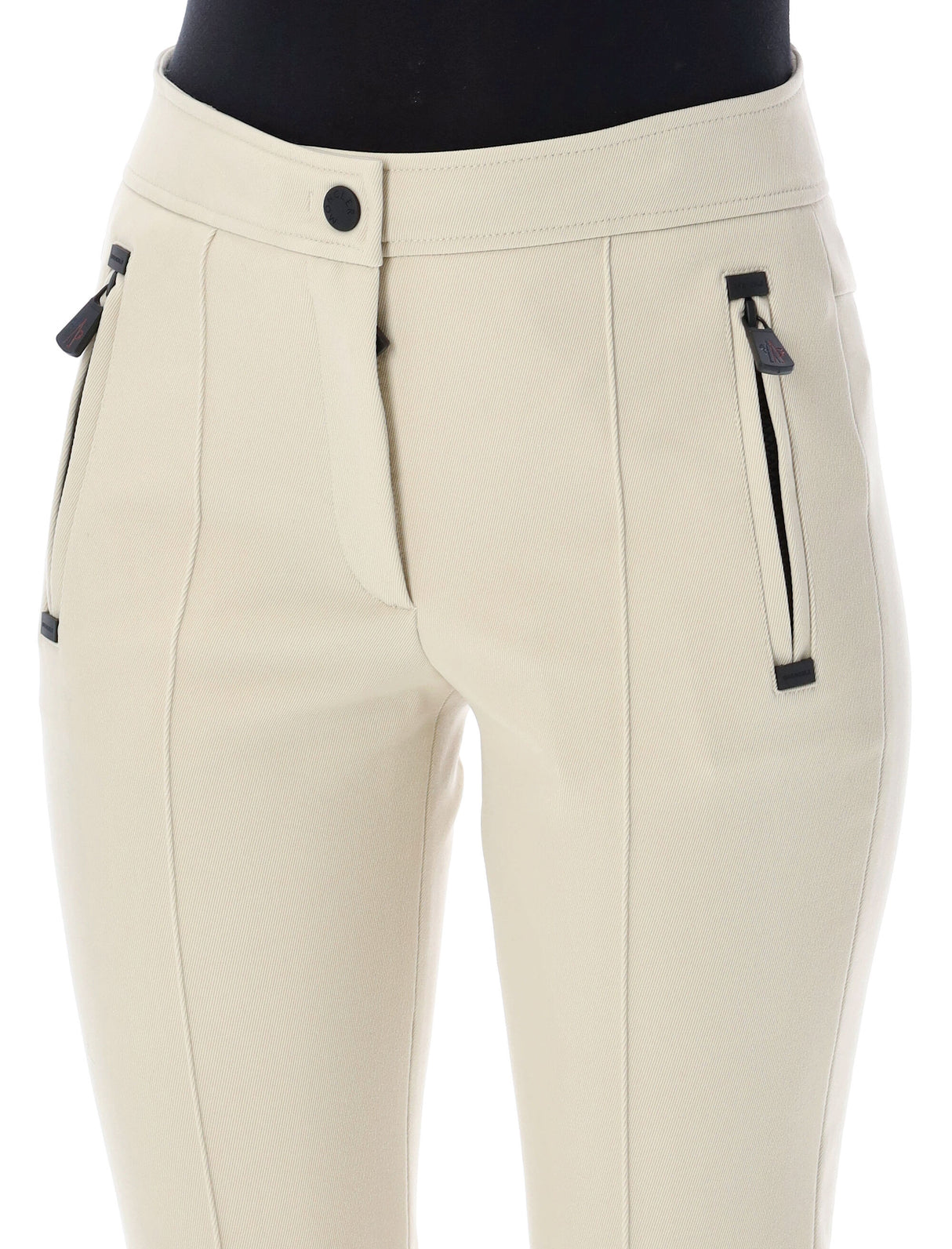 MONCLER GRENOBLE High-Waist Technical Trousers for Women - Size 40