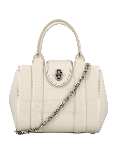 MARC JACOBS Elegant Mini Tote with Turn Lock - 14x18x11cm