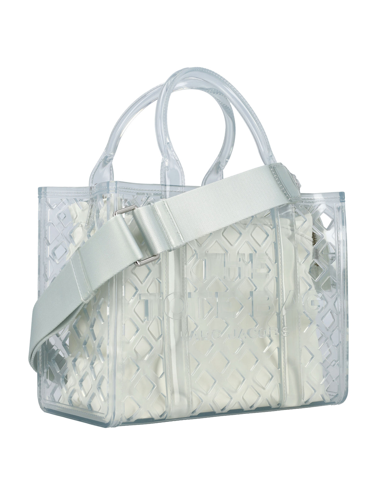 MARC JACOBS Chic Transparent Mini Tote Bag - Small