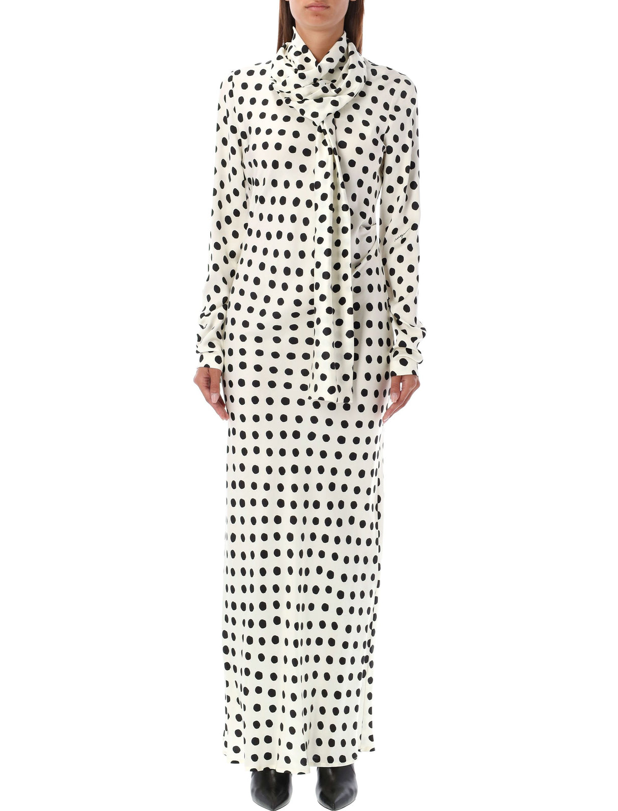 MSGM Polka Dots Long Dress Size 40