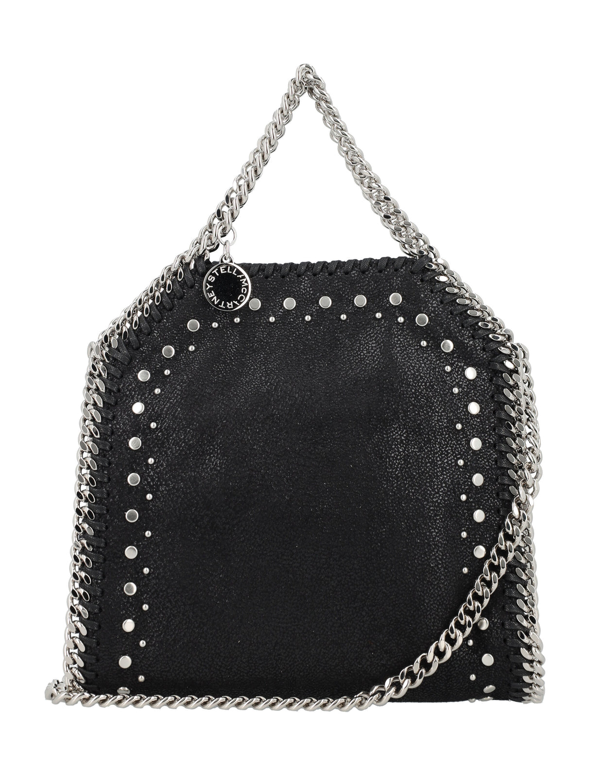 Túi Tote Mini Falabella có Chi Tiết Đinh Tán và Xích