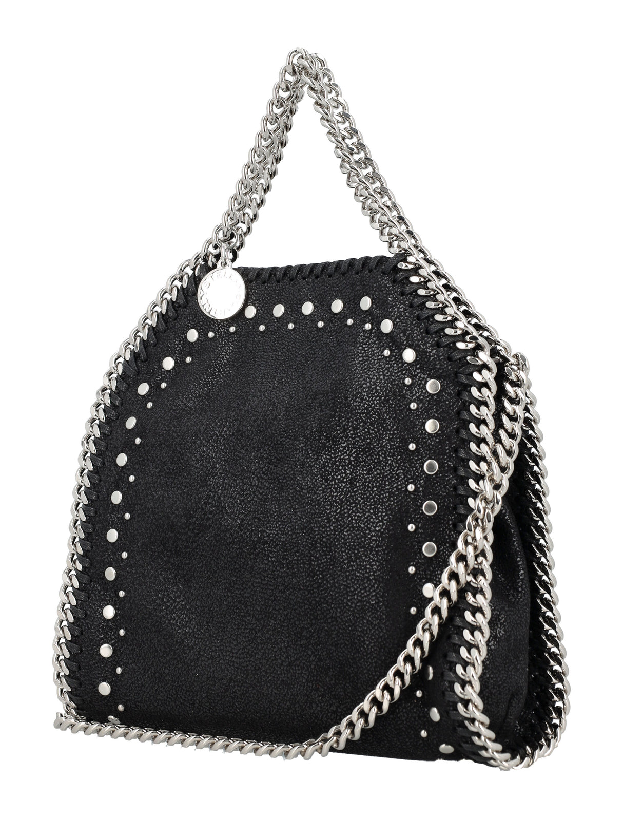 Túi Tote Mini Falabella có Chi Tiết Đinh Tán và Xích