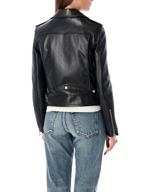 SAINT LAURENT Classic Motor Biker Jacket - Size 38