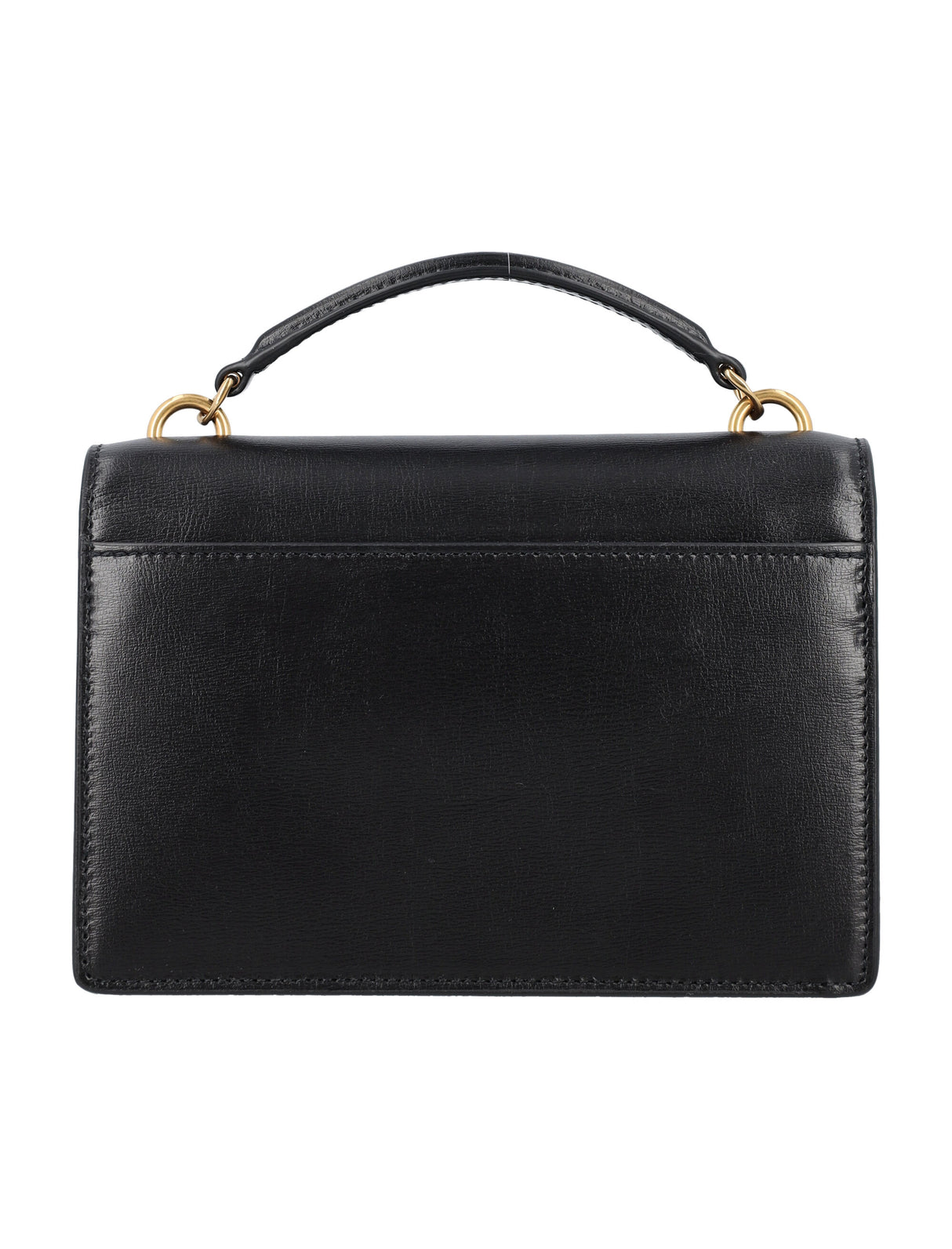 SAINT LAURENT Elegant Sunset Mini Handbag with Gold-Tone Monogram - 13x20.5x5cm