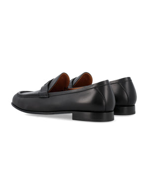 VALENTINO GARAVANI Signature VLogo Leather Loafers