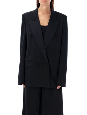 STELLA MCCARTNEY Elegant Double-Breasted Tuxedo Blazer